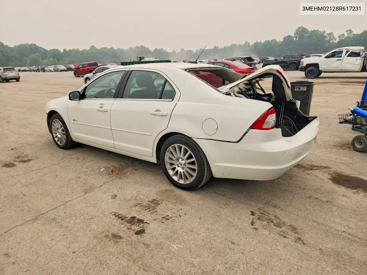 2008 Mercury Milan Premier VIN: 3MEHM02128R617231 Lot: 61471046