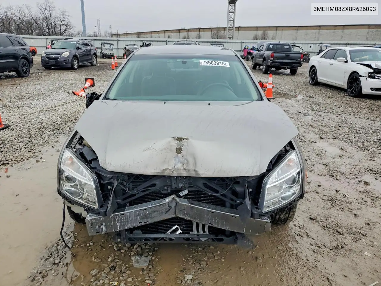 2008 Mercury Milan Premier VIN: 3MEHM08ZX8R626093 Lot: 78503915