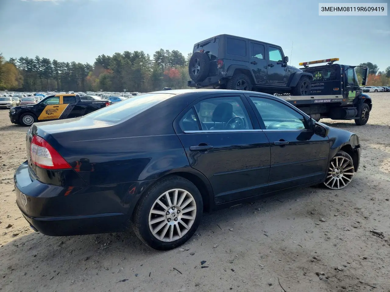 2009 Mercury Milan Premier VIN: 3MEHM08119R609419 Lot: 52310166