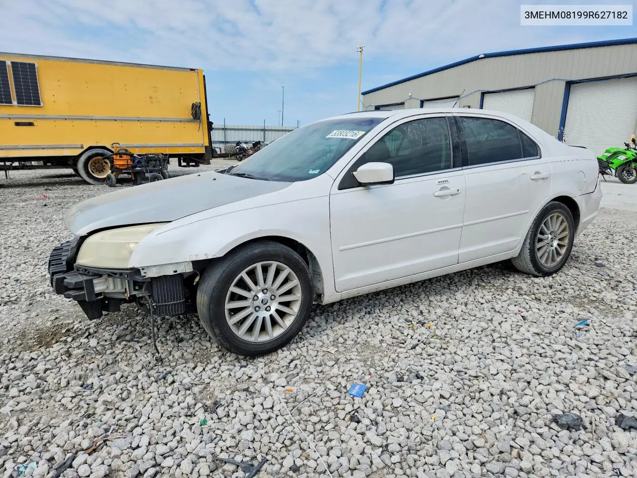 2009 Mercury Milan Premier VIN: 3MEHM08199R627182 Lot: 53803216