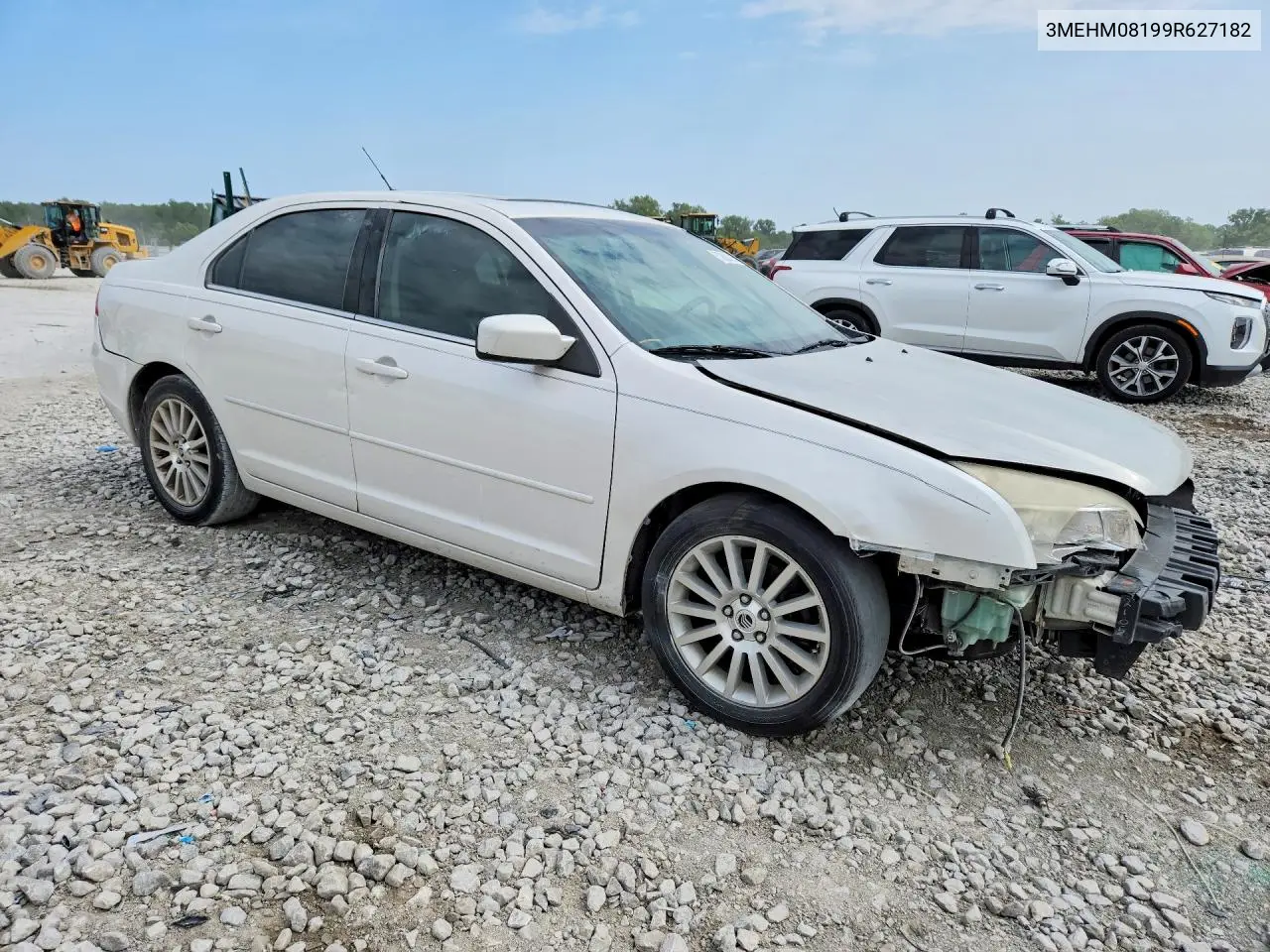 2009 Mercury Milan Premier VIN: 3MEHM08199R627182 Lot: 53803216