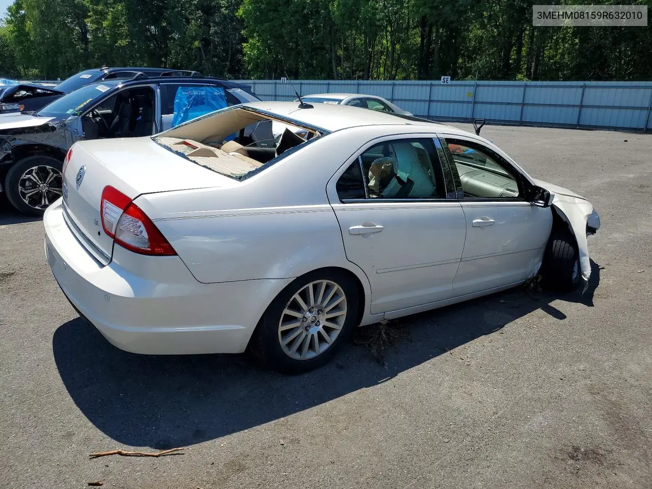 2009 Mercury Milan Premier VIN: 3MEHM08159R632010 Lot: 58985316