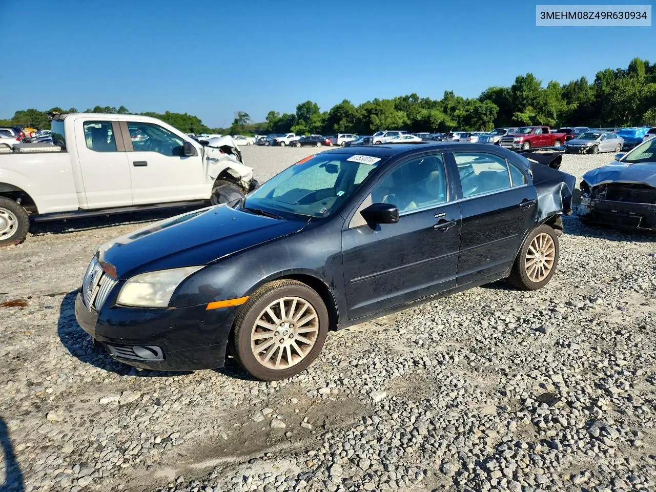 2009 Mercury Milan Premier VIN: 3MEHM08Z49R630934 Lot: 61530016