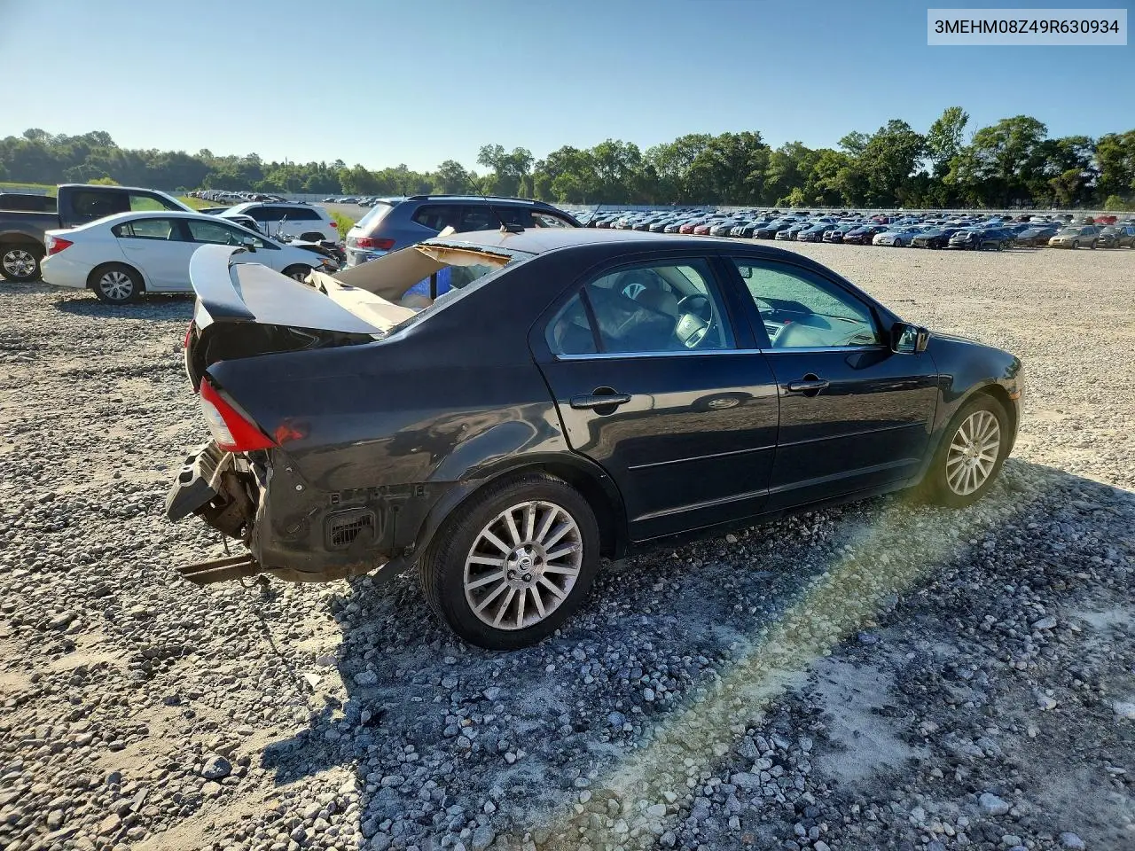 2009 Mercury Milan Premier VIN: 3MEHM08Z49R630934 Lot: 61530016