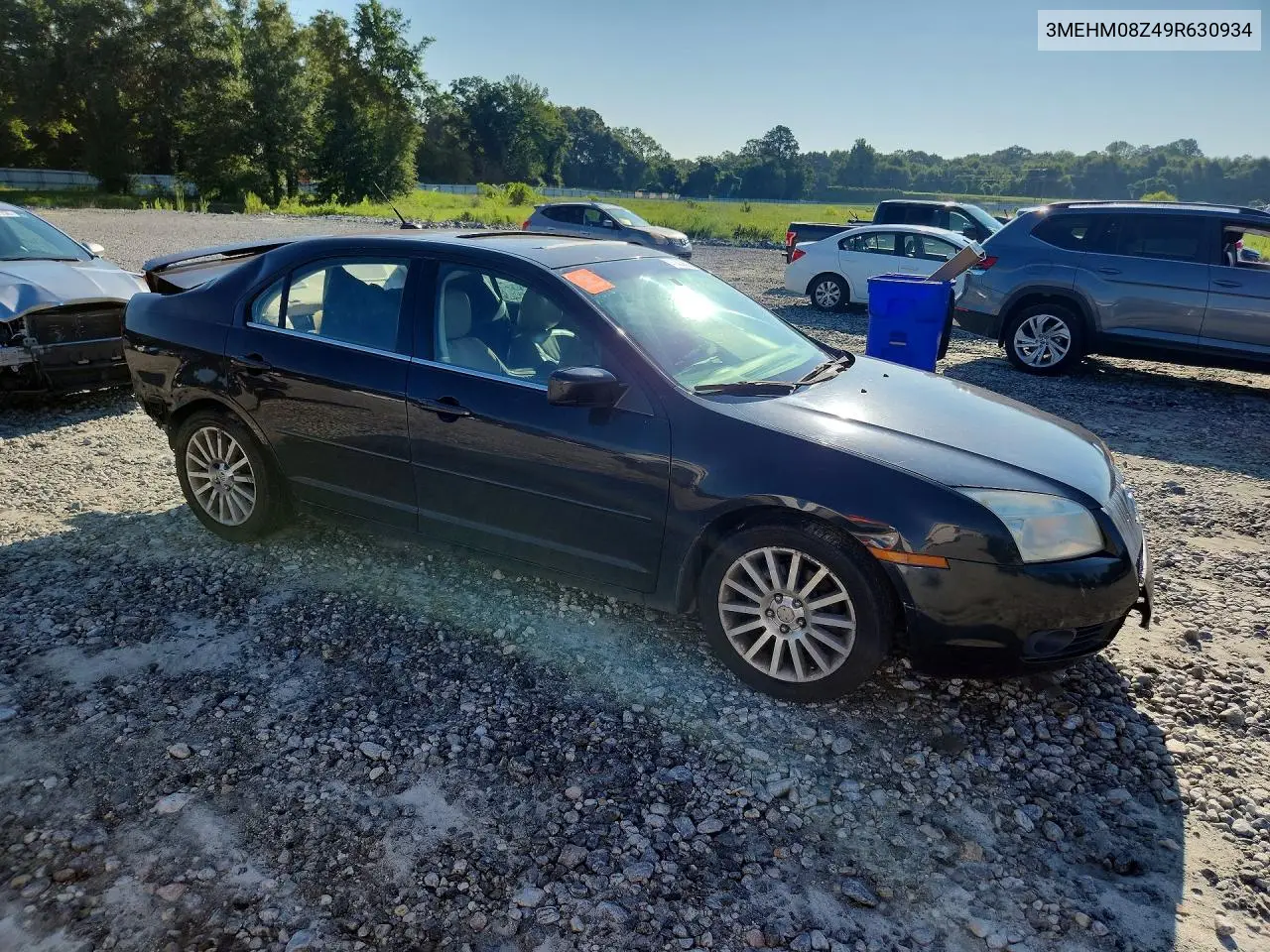 2009 Mercury Milan Premier VIN: 3MEHM08Z49R630934 Lot: 61530016