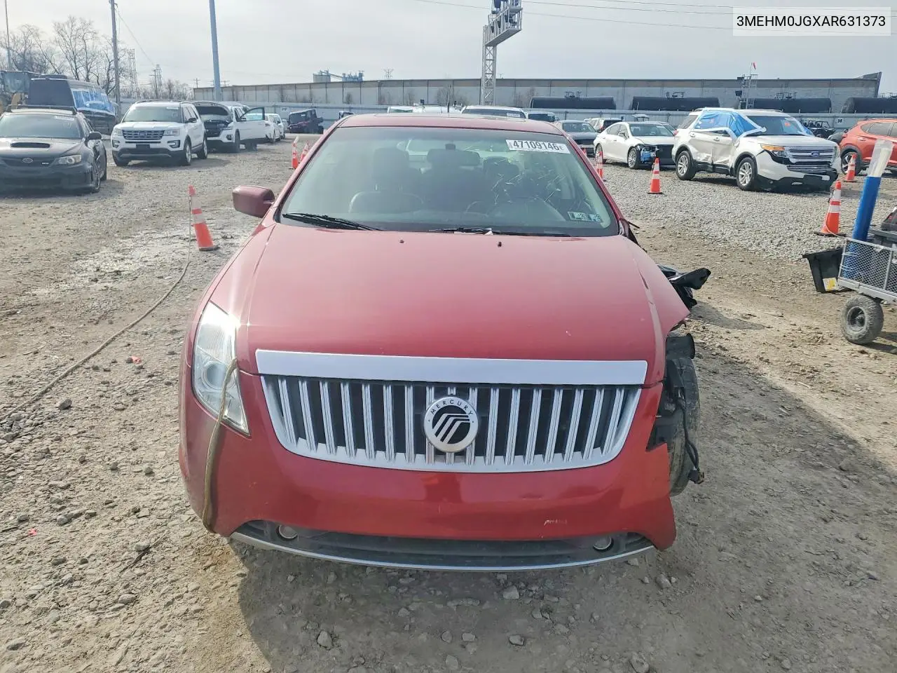 2010 Mercury Milan VIN: 3MEHM0JGXAR631373 Lot: 47109146