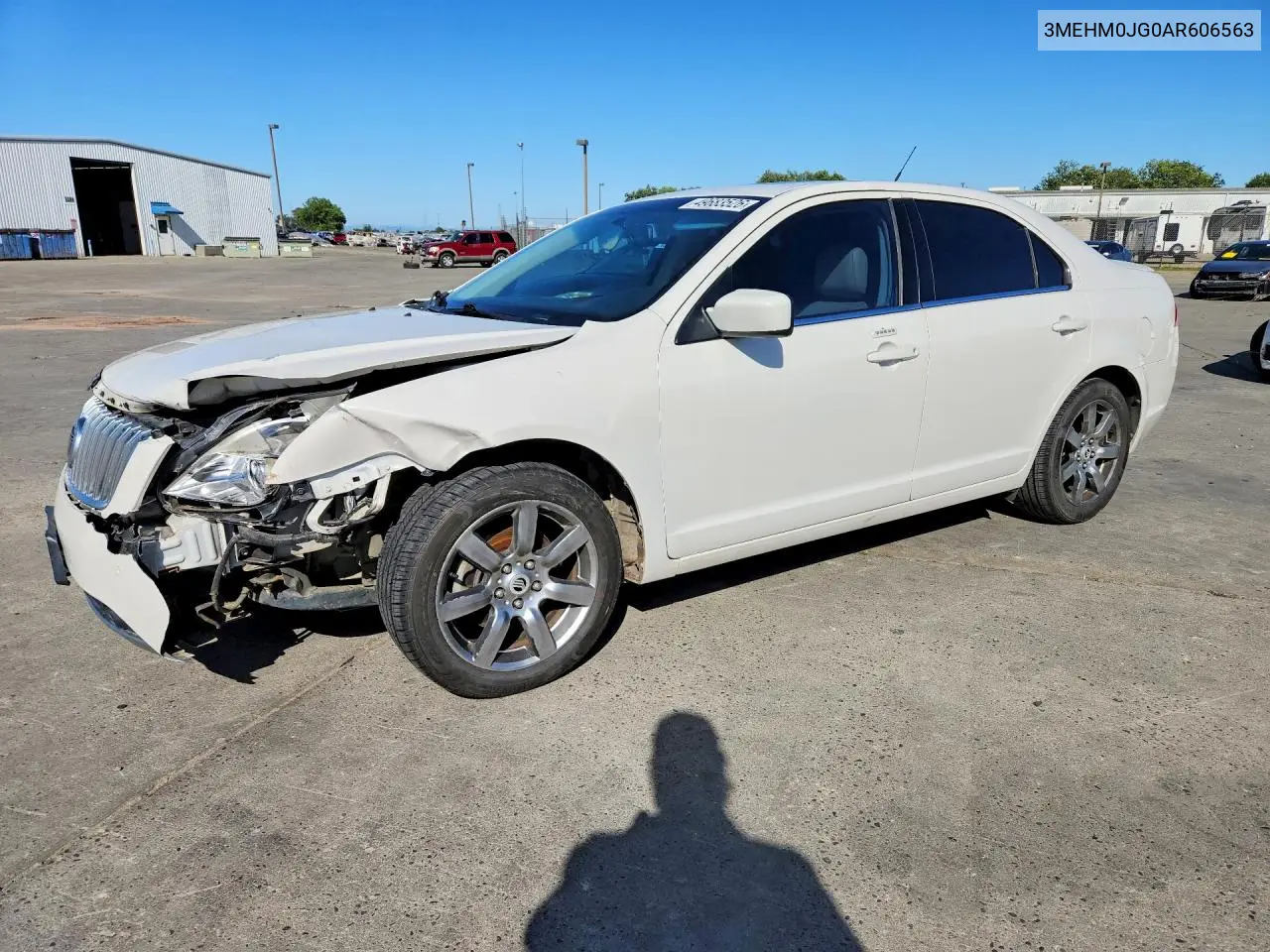 2010 Mercury Milan Premier VIN: 3MEHM0JG0AR606563 Lot: 49683526