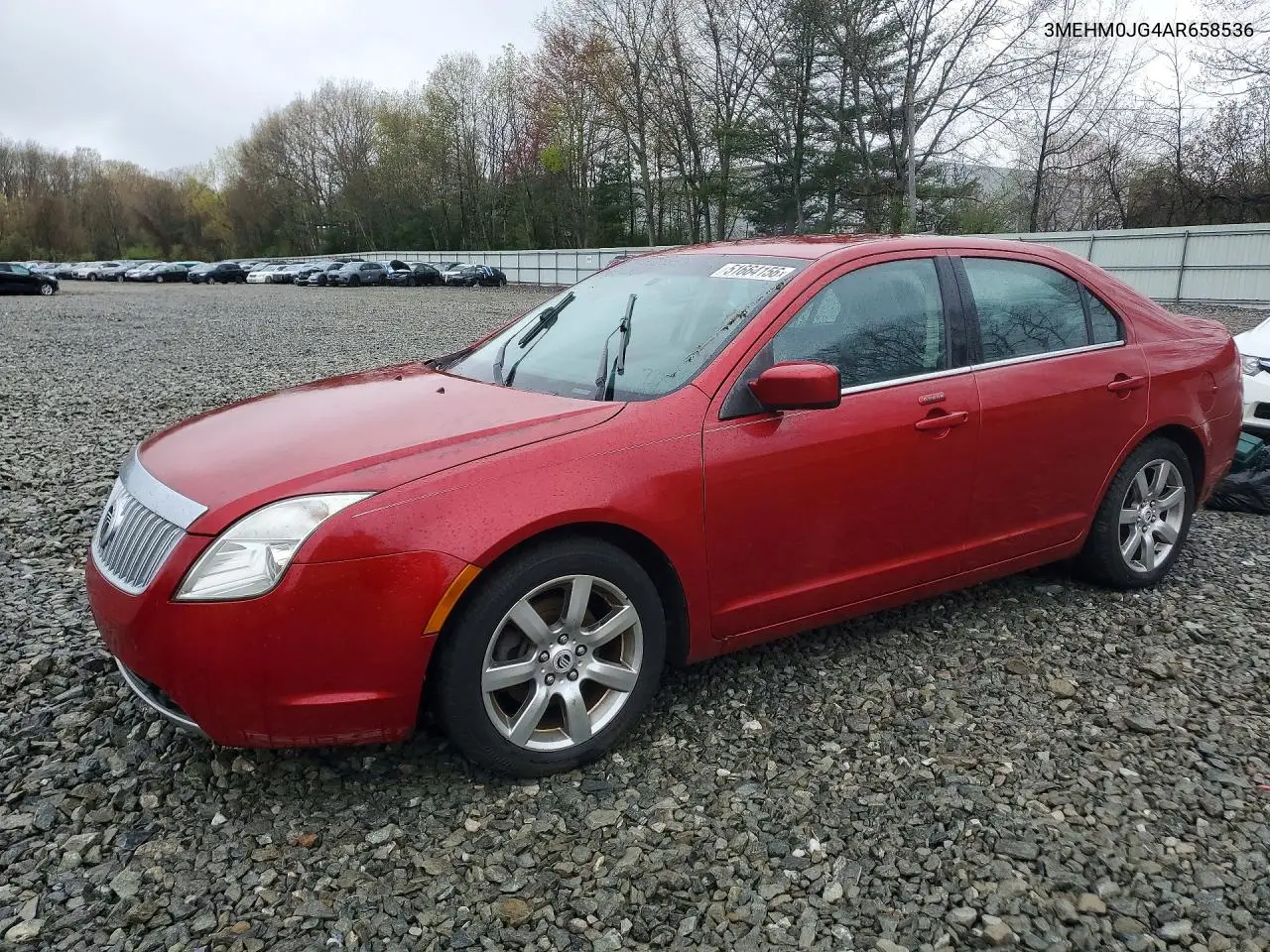 2010 Mercury Milan Premier VIN: 3MEHM0JG4AR658536 Lot: 51664156