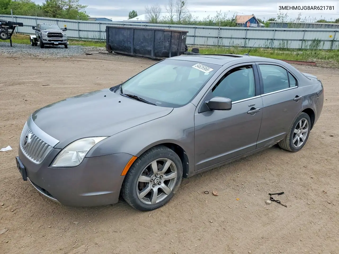 2010 Mercury Milan VIN: 3MEHM0JG8AR621781 Lot: 54626966