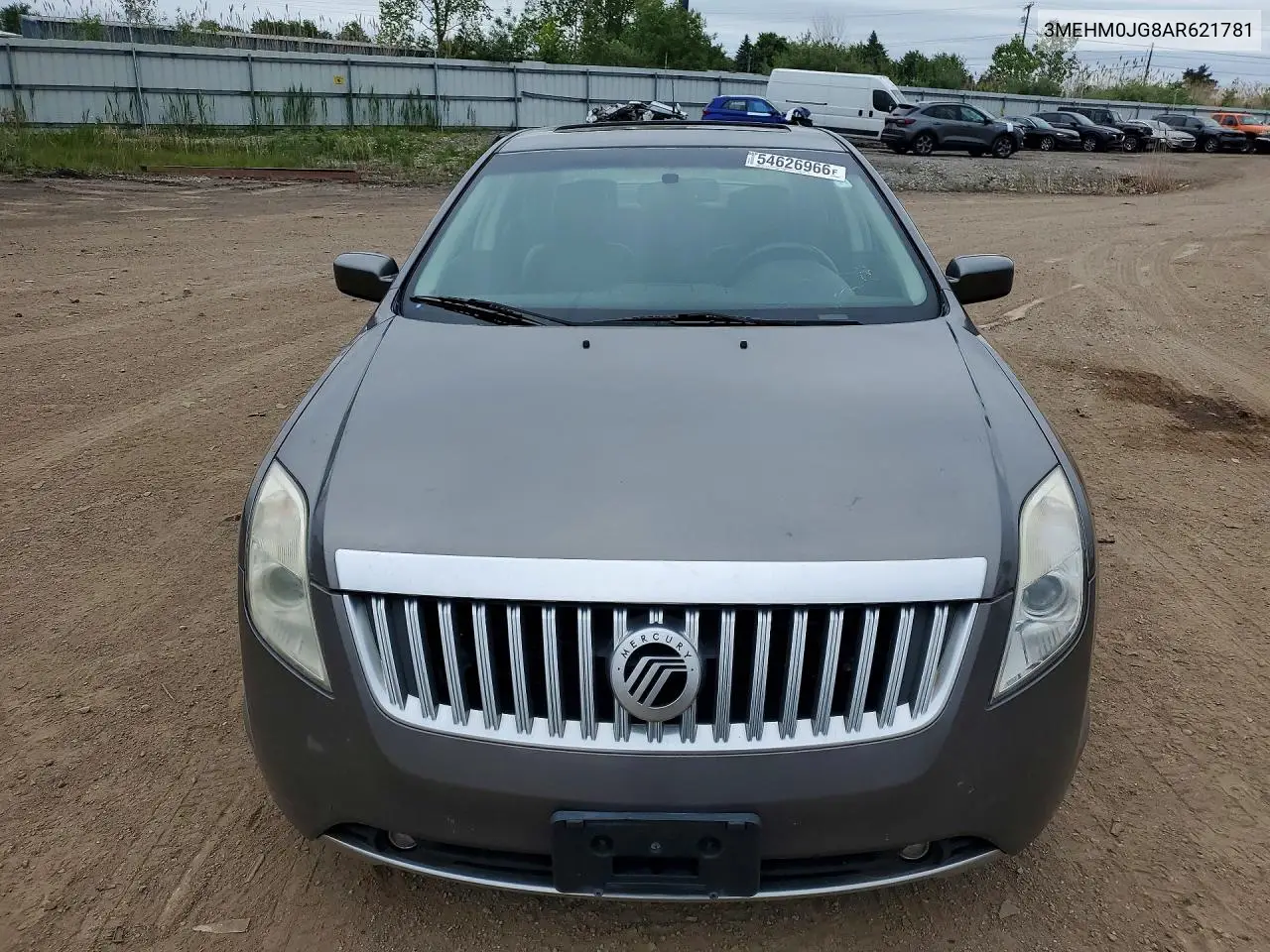2010 Mercury Milan VIN: 3MEHM0JG8AR621781 Lot: 54626966