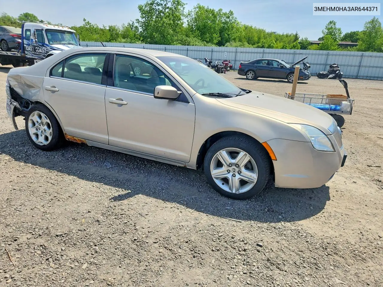 2010 Mercury Milan VIN: 3MEHM0HA3AR644371 Lot: 56074626