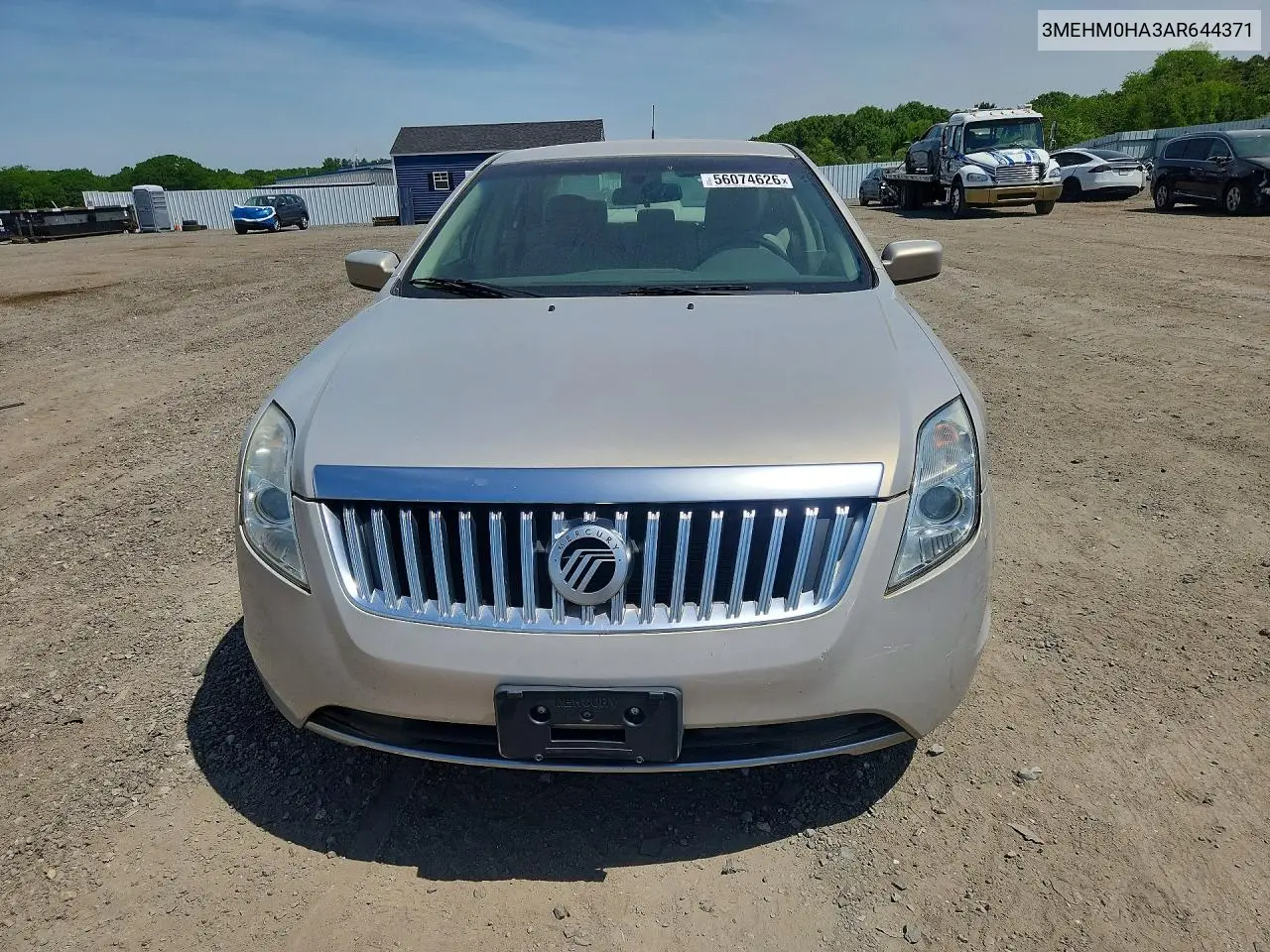 2010 Mercury Milan VIN: 3MEHM0HA3AR644371 Lot: 56074626