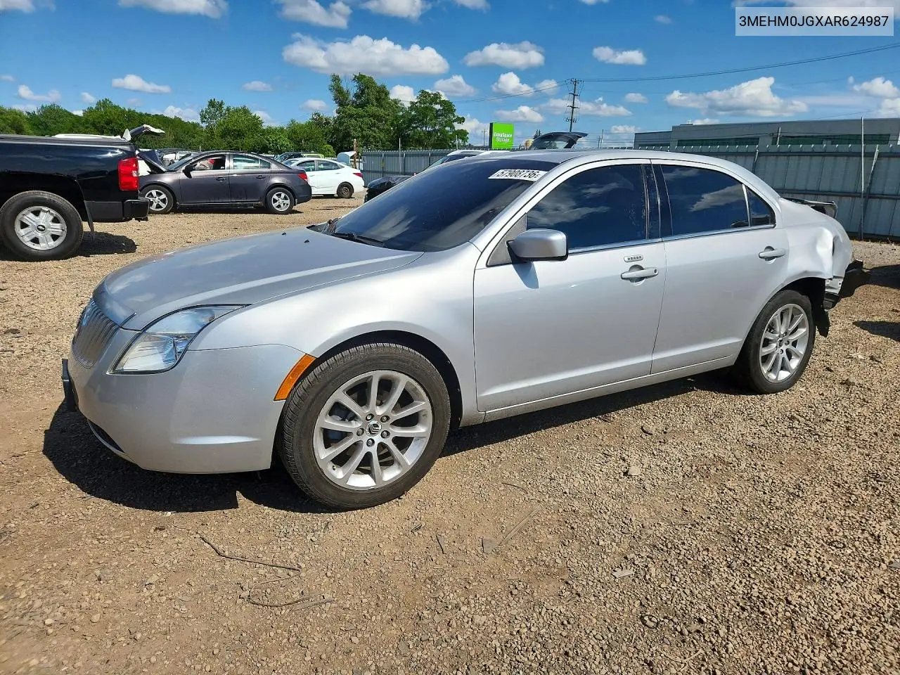 2010 Mercury Milan Premier VIN: 3MEHM0JGXAR624987 Lot: 57908736