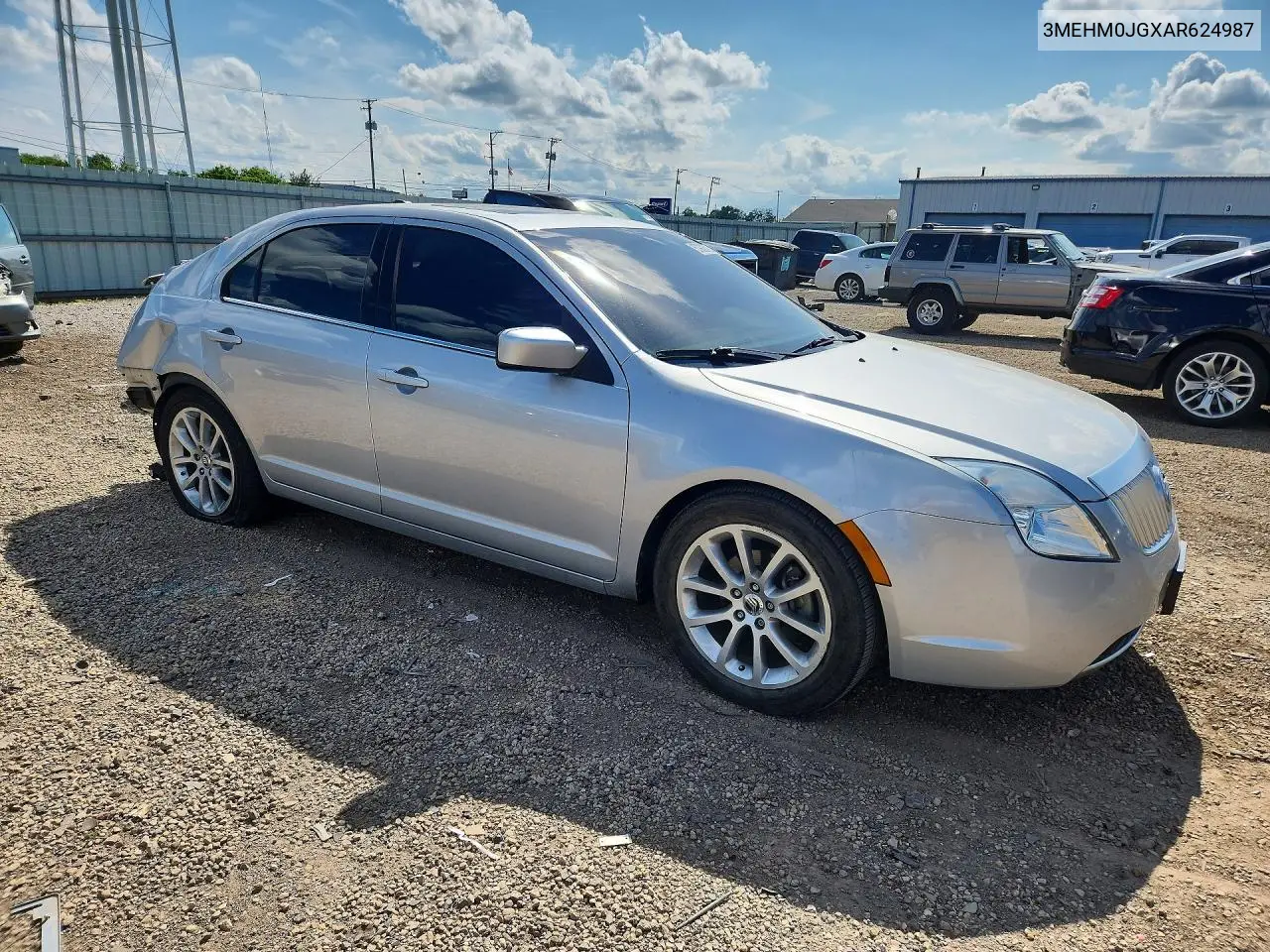 2010 Mercury Milan Premier VIN: 3MEHM0JGXAR624987 Lot: 57908736