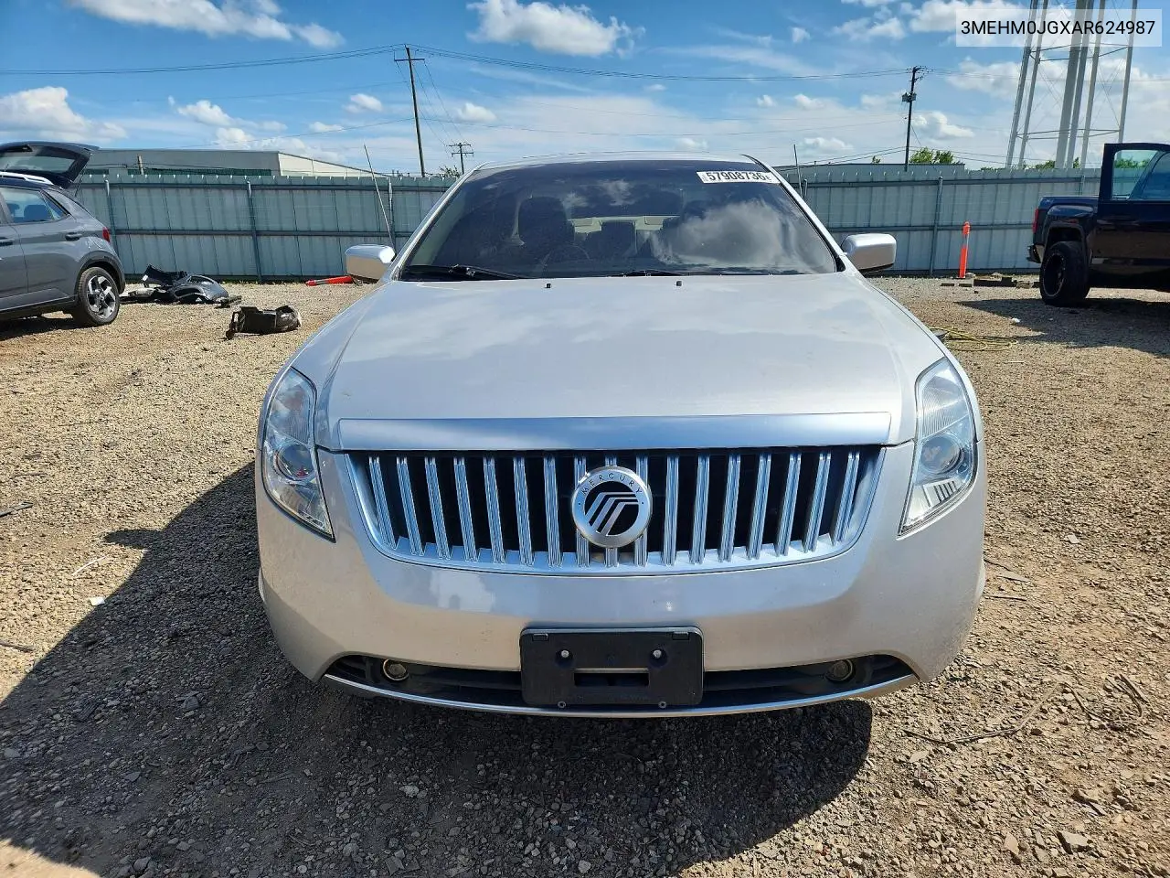 2010 Mercury Milan Premier VIN: 3MEHM0JGXAR624987 Lot: 57908736