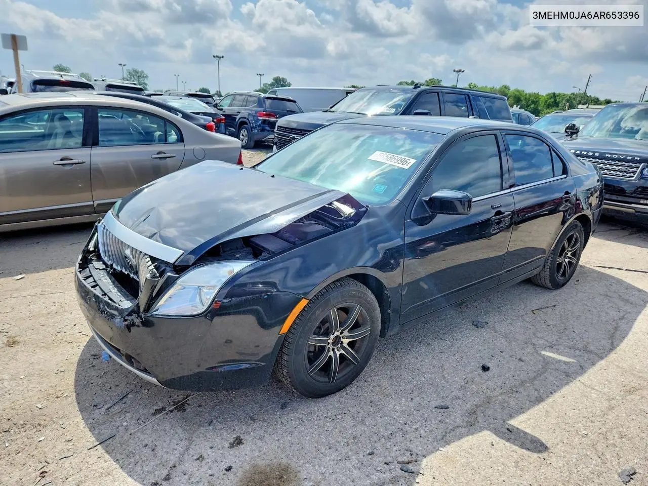 2010 Mercury Milan Premier VIN: 3MEHM0JA6AR653396 Lot: 58586996