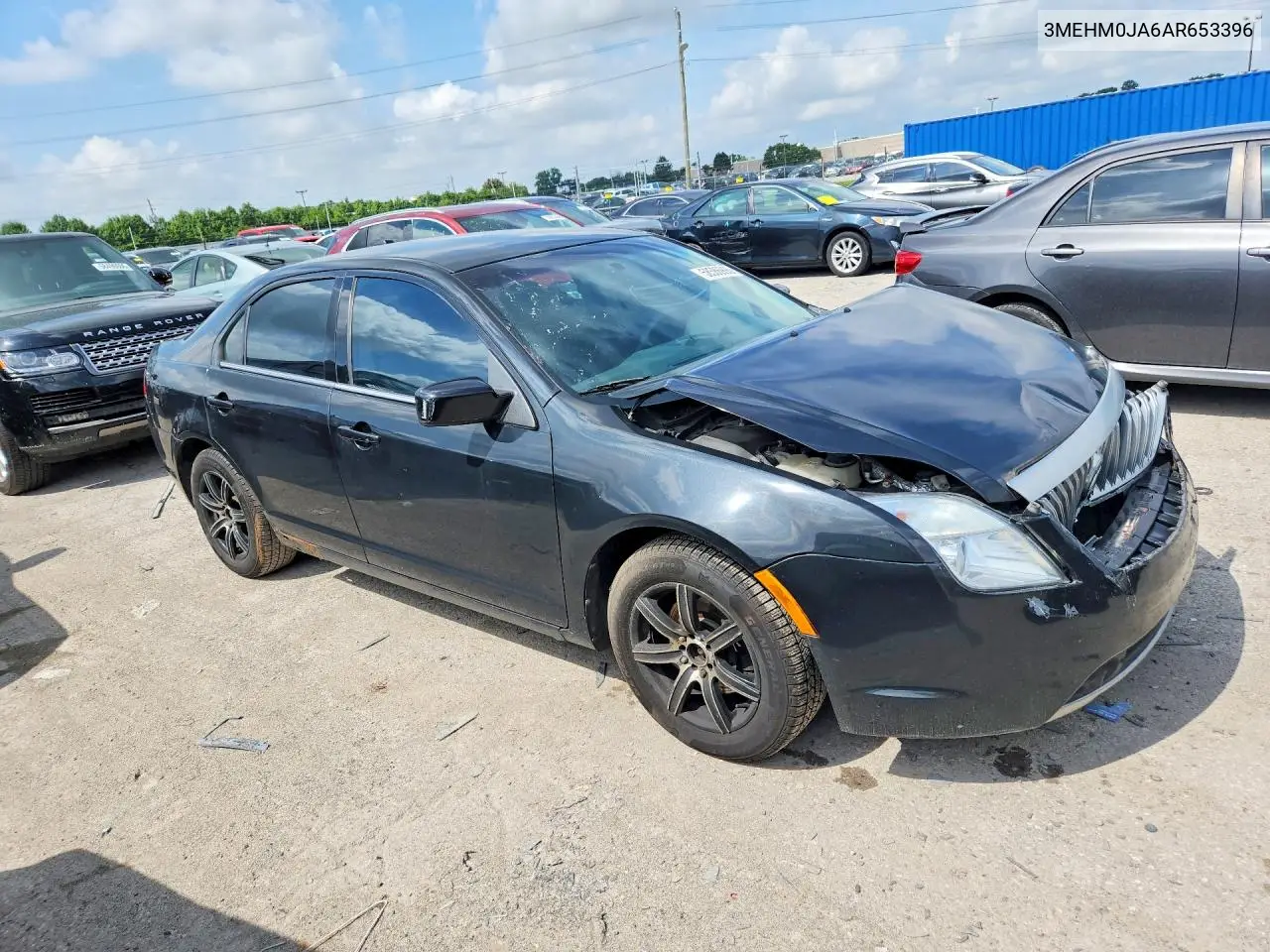 2010 Mercury Milan Premier VIN: 3MEHM0JA6AR653396 Lot: 58586996