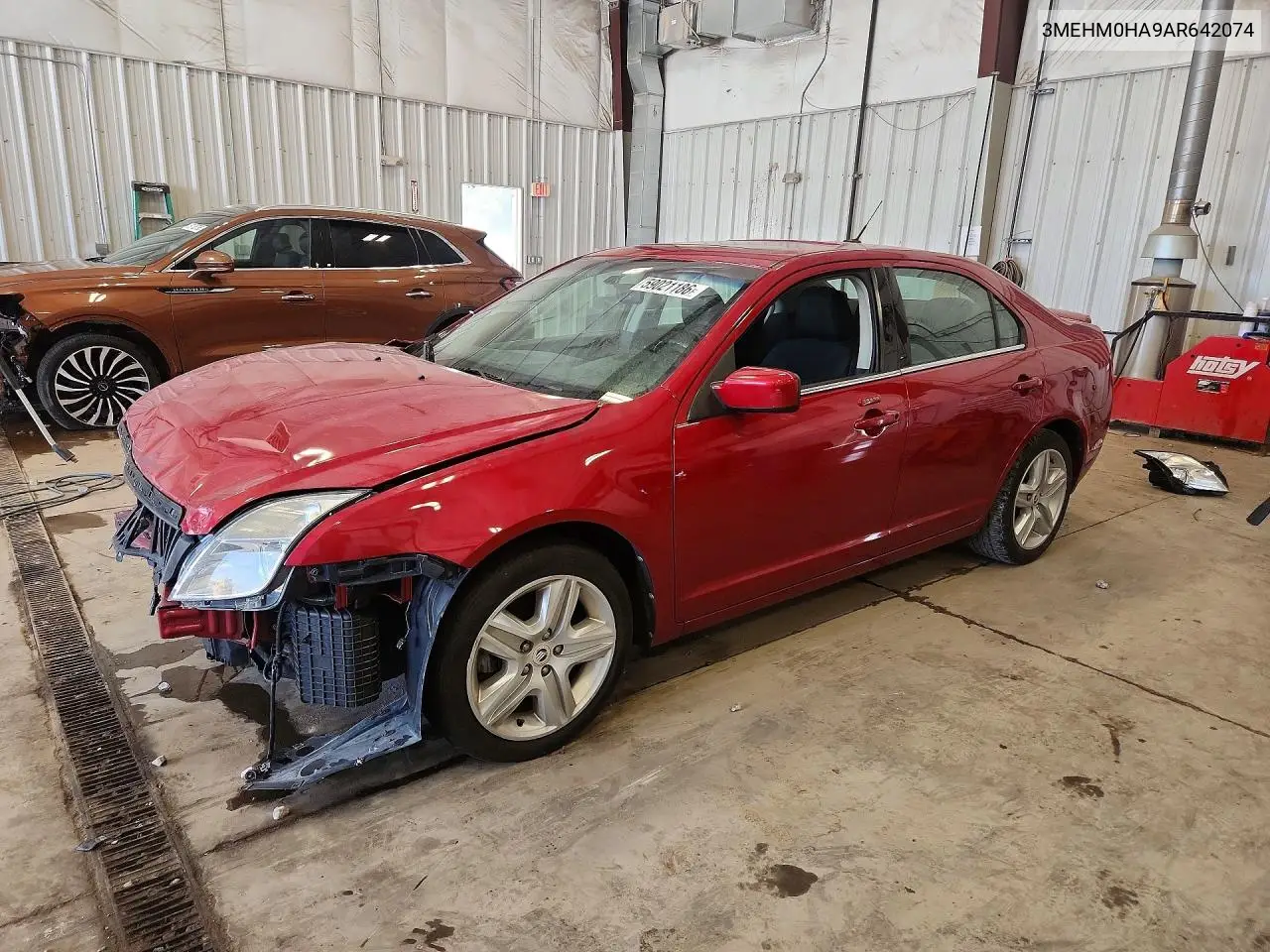 2010 Mercury Milan VIN: 3MEHM0HA9AR642074 Lot: 59021186