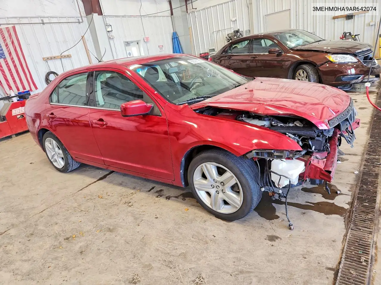 2010 Mercury Milan VIN: 3MEHM0HA9AR642074 Lot: 59021186