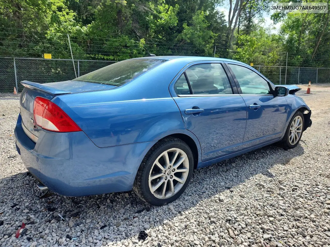 2010 Mercury Milan Premier VIN: 3MEHM0JG7AR649507 Lot: 59381256