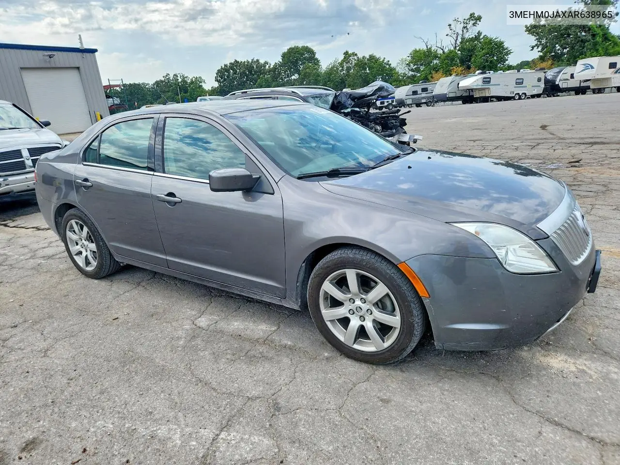 2010 Mercury Milan Premier VIN: 3MEHM0JAXAR638965 Lot: 59777006