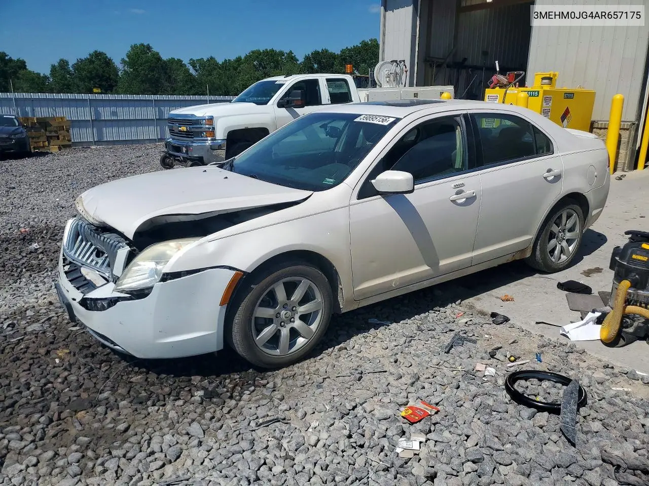 2010 Mercury Milan Premier VIN: 3MEHM0JG4AR657175 Lot: 59895156