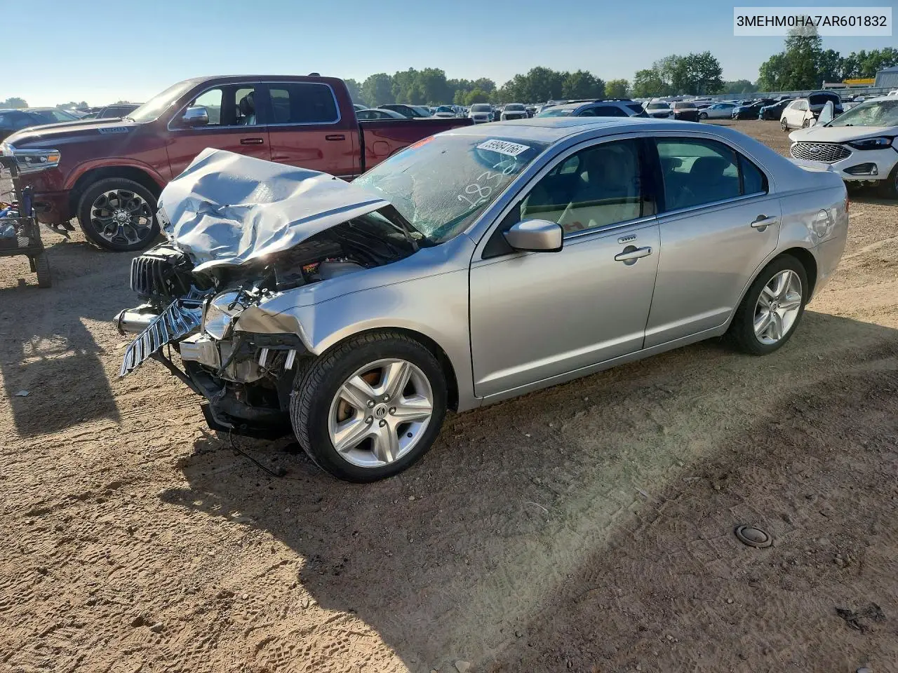 2010 Mercury Milan VIN: 3MEHM0HA7AR601832 Lot: 59984166