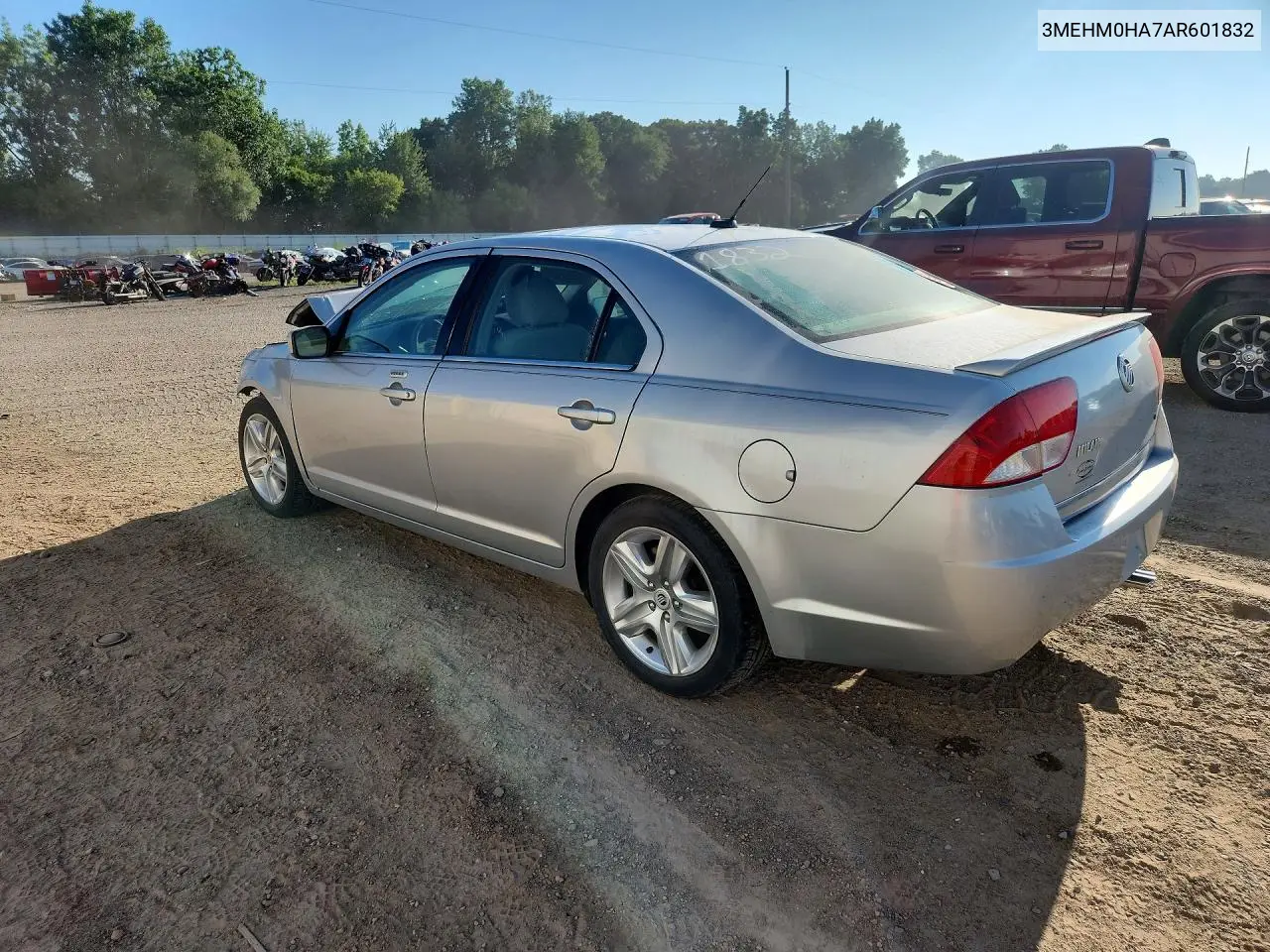2010 Mercury Milan VIN: 3MEHM0HA7AR601832 Lot: 59984166