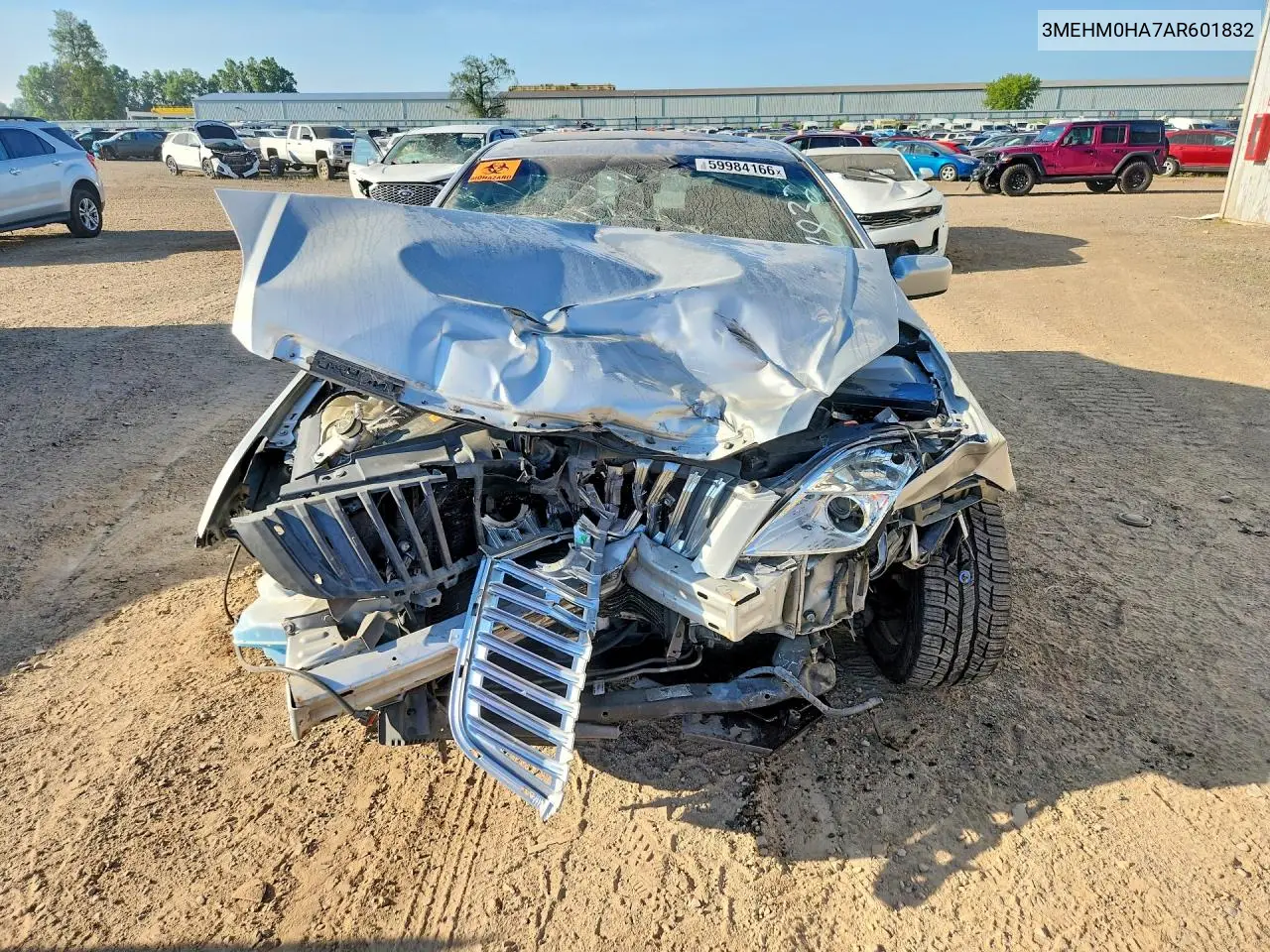 2010 Mercury Milan VIN: 3MEHM0HA7AR601832 Lot: 59984166