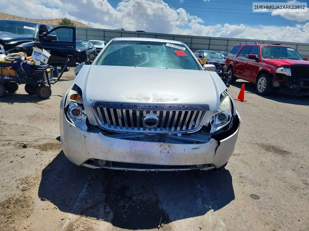2010 Mercury Milan Premier VIN: 3MEHM0JA2AR623912 Lot: 61793536