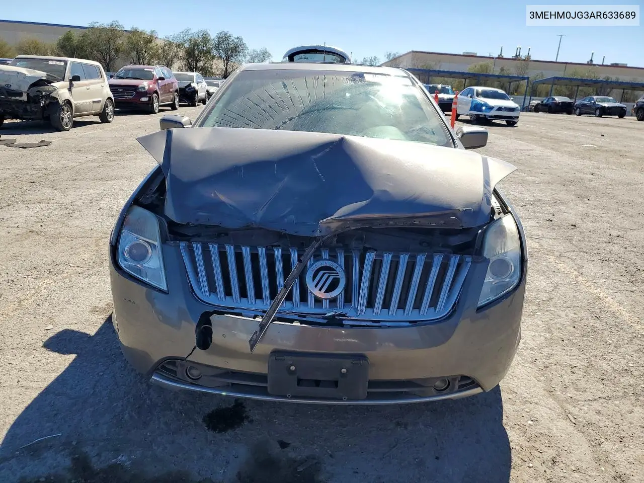 2010 Merc Milan Premier VIN: 3MEHM0JG3AR633689 Lot: 79732895