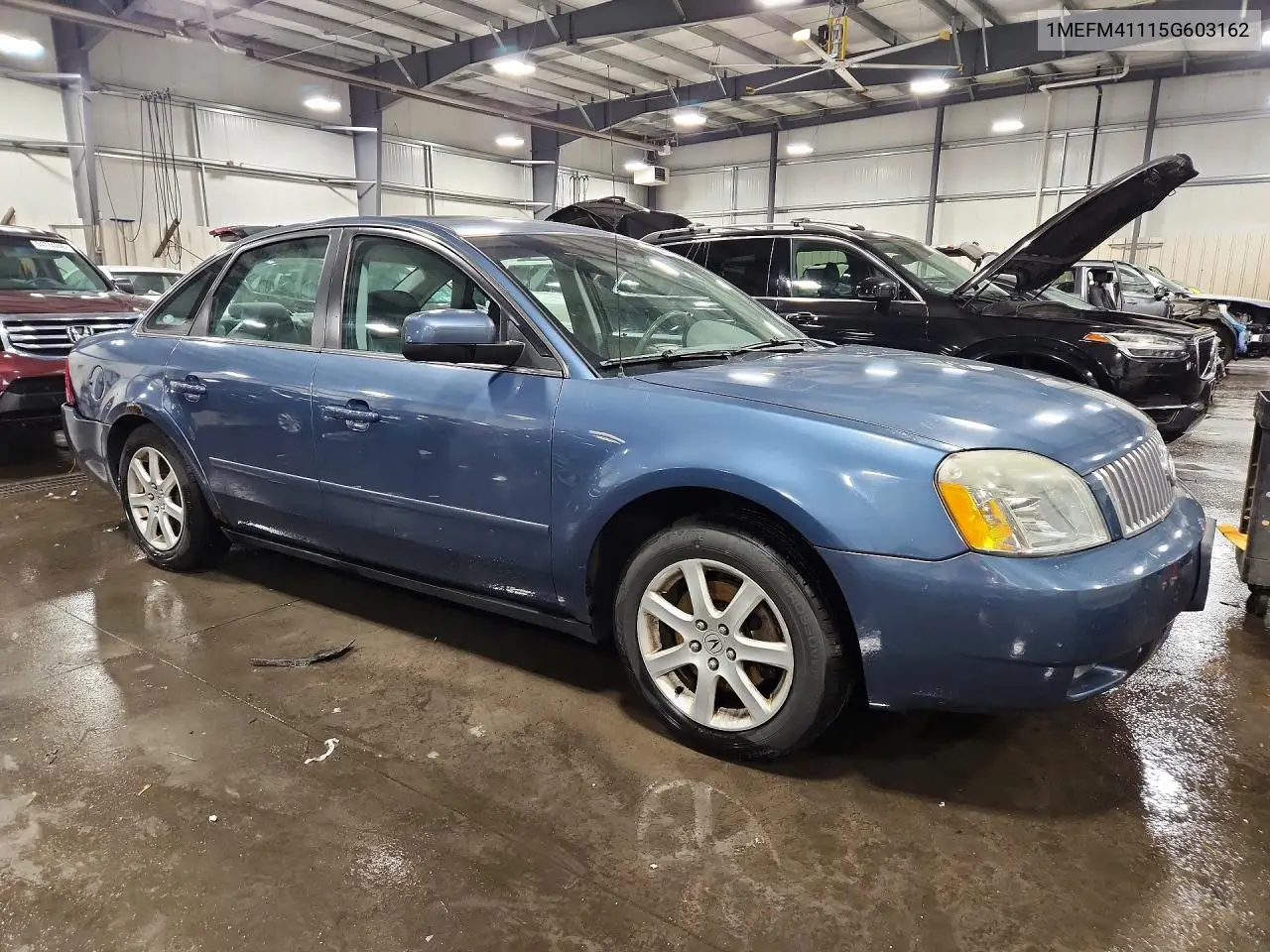 2005 Mercury Montego Luxury VIN: 1MEFM41115G603162 Lot: 54877766