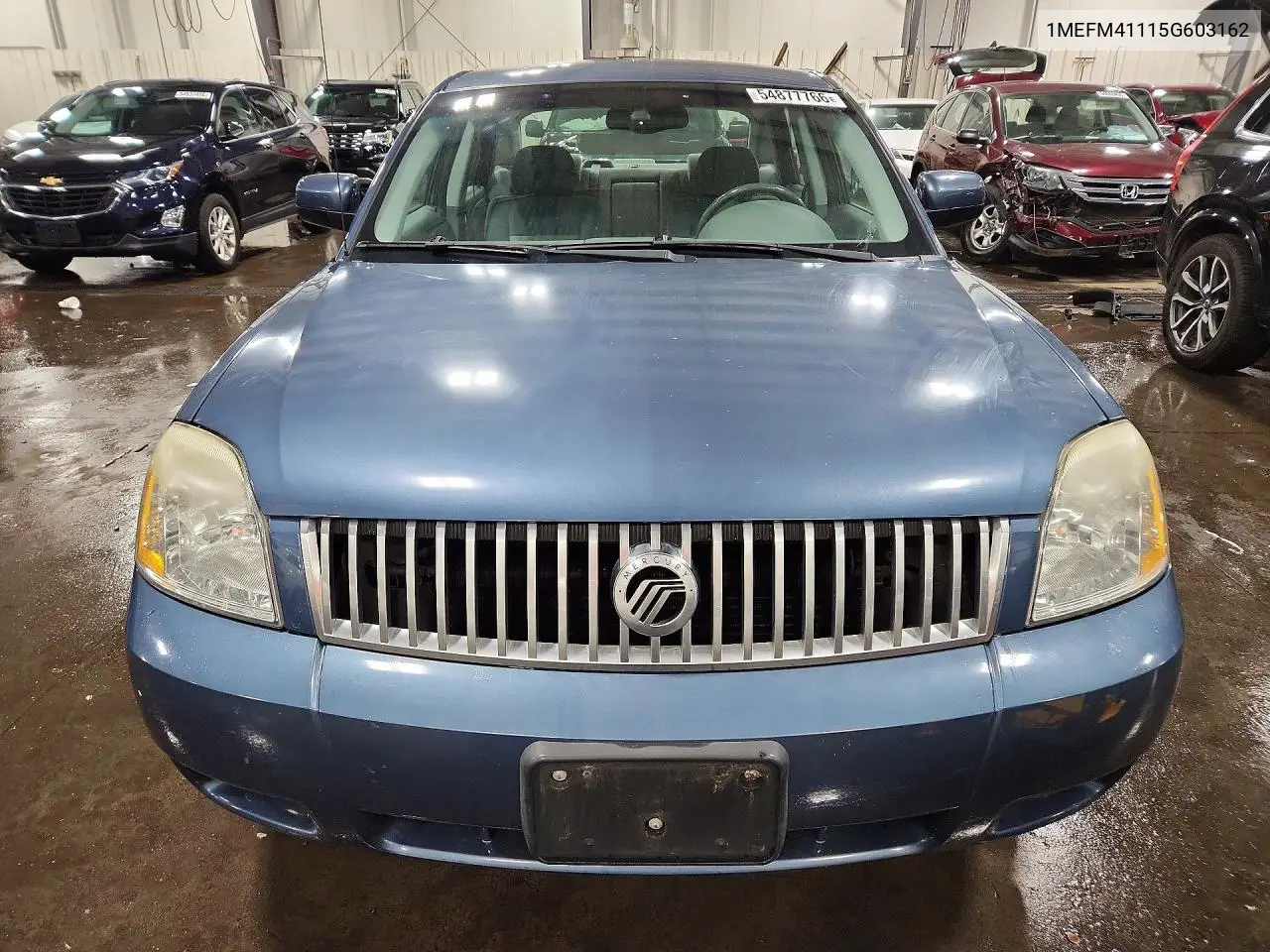 2005 Mercury Montego Luxury VIN: 1MEFM41115G603162 Lot: 54877766