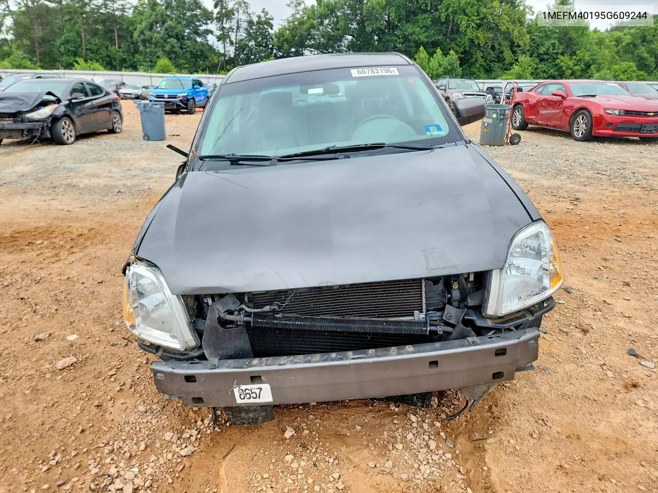2005 Mercury Montego Luxury VIN: 1MEFM40195G609244 Lot: 60783196