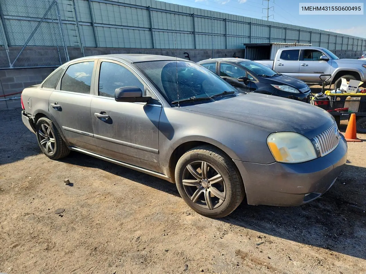 2005 Mercury Montego Premier VIN: 1MEHM43155G600495 Lot: 60864586