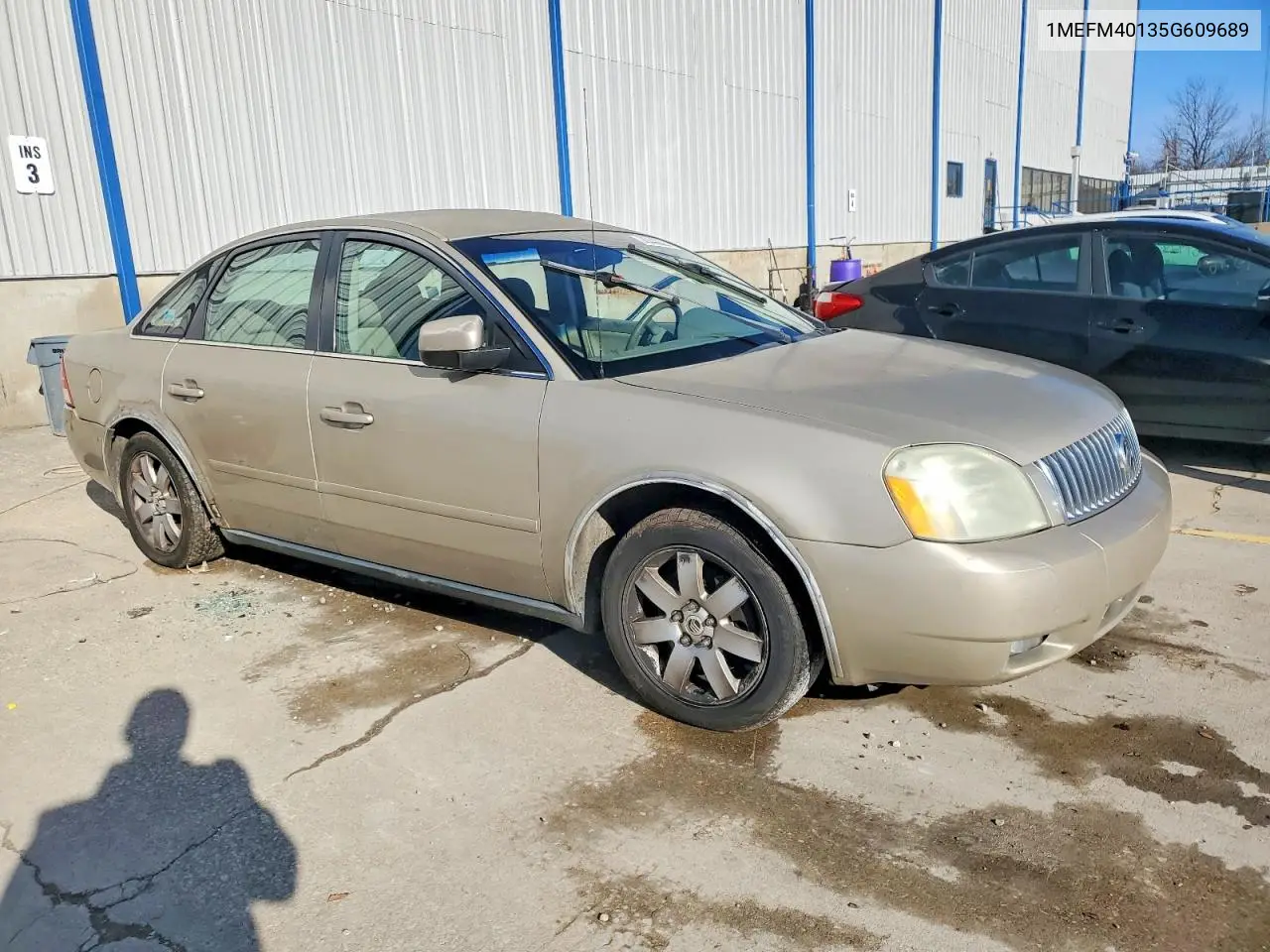 2005 Mercury Montego Luxury VIN: 1MEFM40135G609689 Lot: 99340825