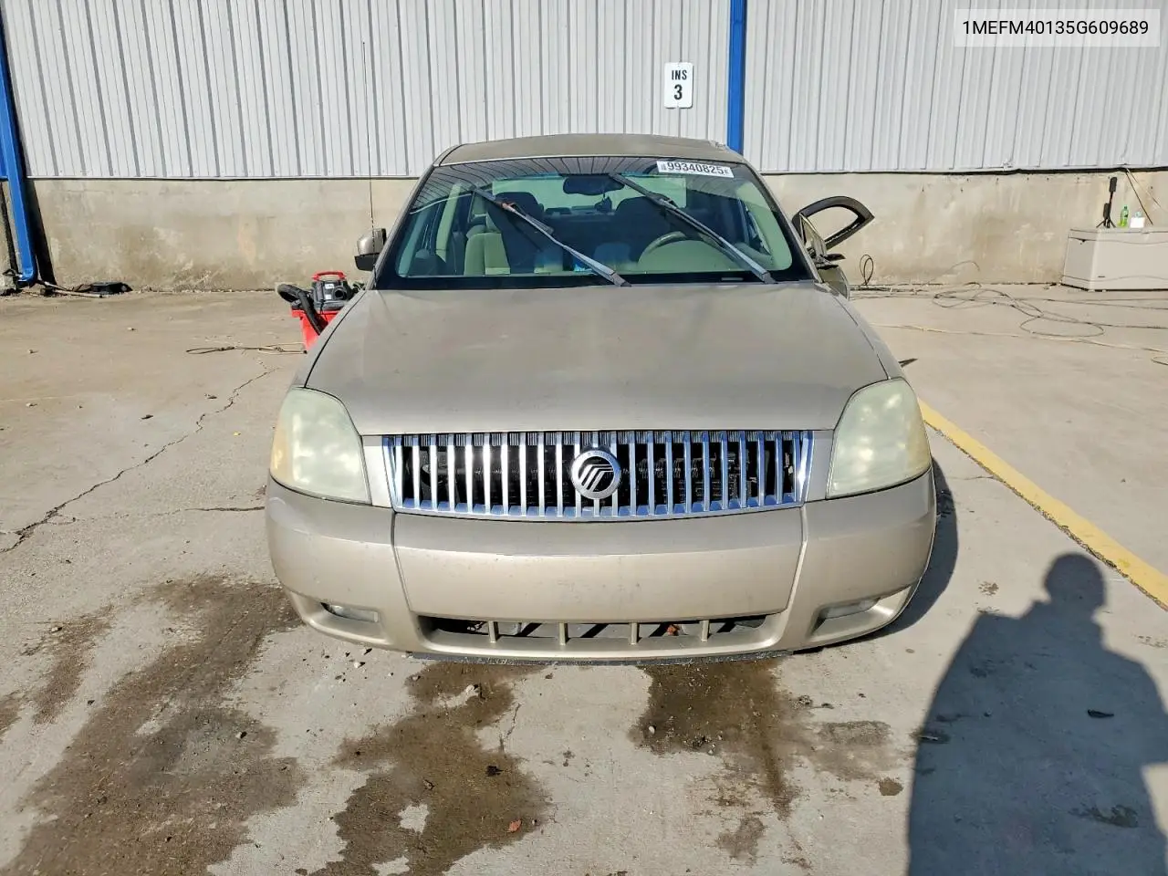 2005 Mercury Montego Luxury VIN: 1MEFM40135G609689 Lot: 99340825