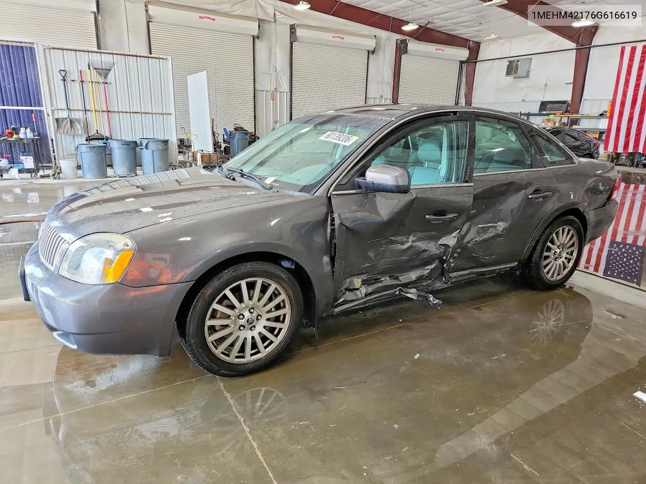 2006 Mercury Montego Premier VIN: 1MEHM42176G616619 Lot: 60139206