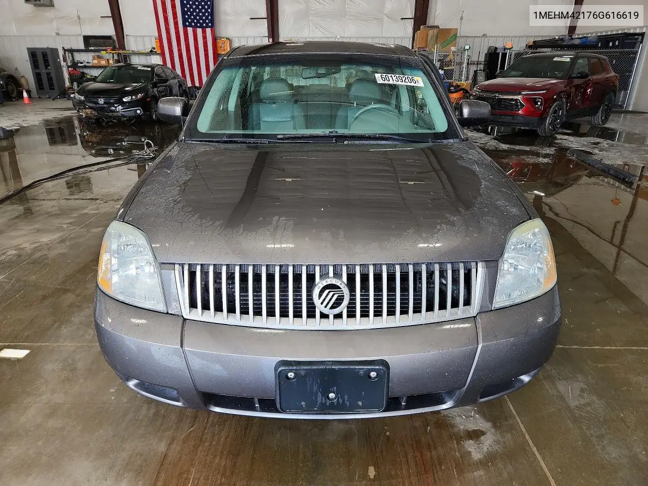 2006 Mercury Montego Premier VIN: 1MEHM42176G616619 Lot: 60139206