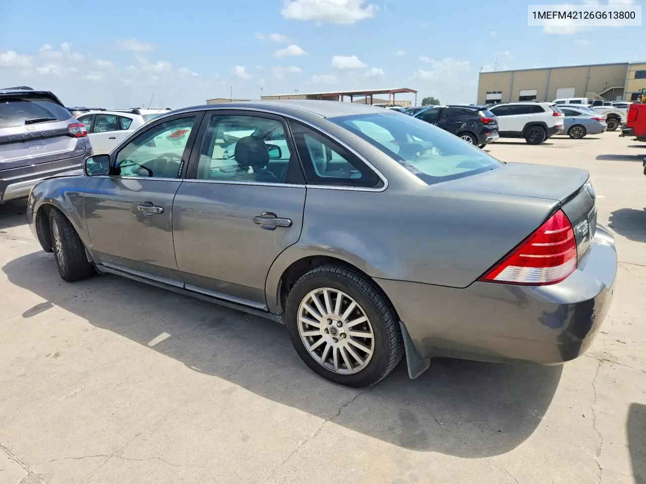 2006 Mercury Montego Premier VIN: 1MEFM42126G613800 Lot: 60966646