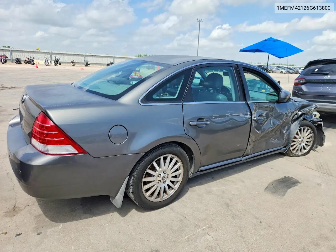 2006 Mercury Montego Premier VIN: 1MEFM42126G613800 Lot: 60966646
