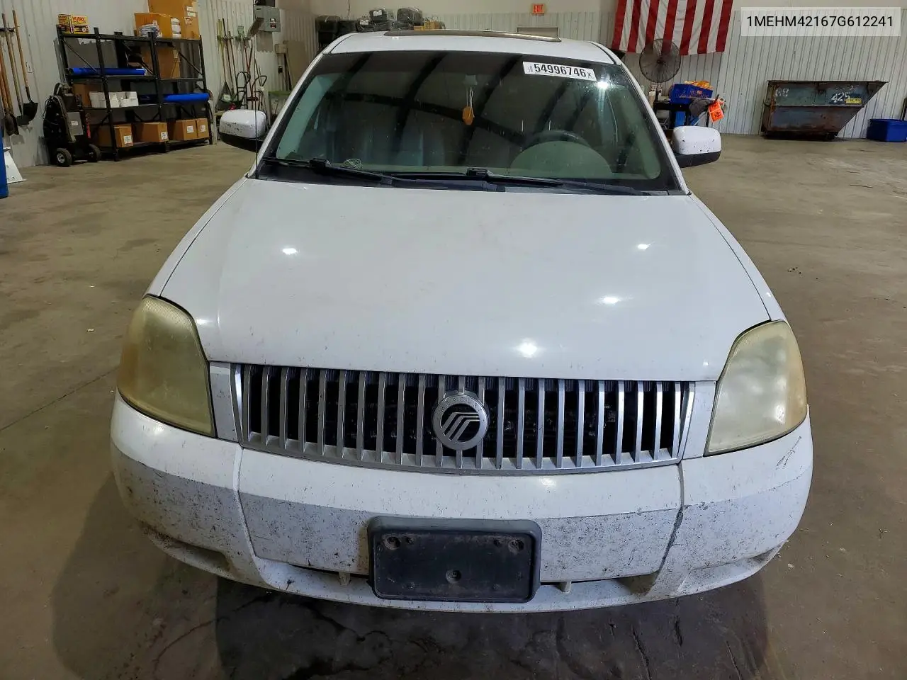 2007 Mercury Montego Premier VIN: 1MEHM42167G612241 Lot: 54996746