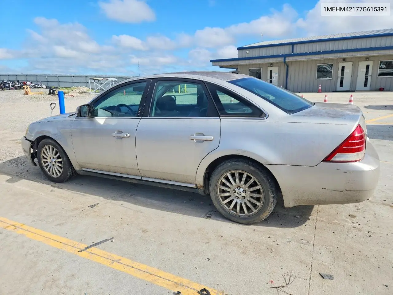 2007 Mercury Montego Premier VIN: 1MEHM42177G615391 Lot: 60844126