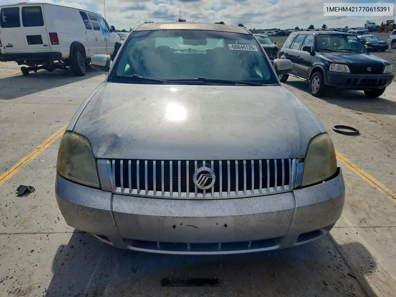 2007 Mercury Montego Premier VIN: 1MEHM42177G615391 Lot: 60844126