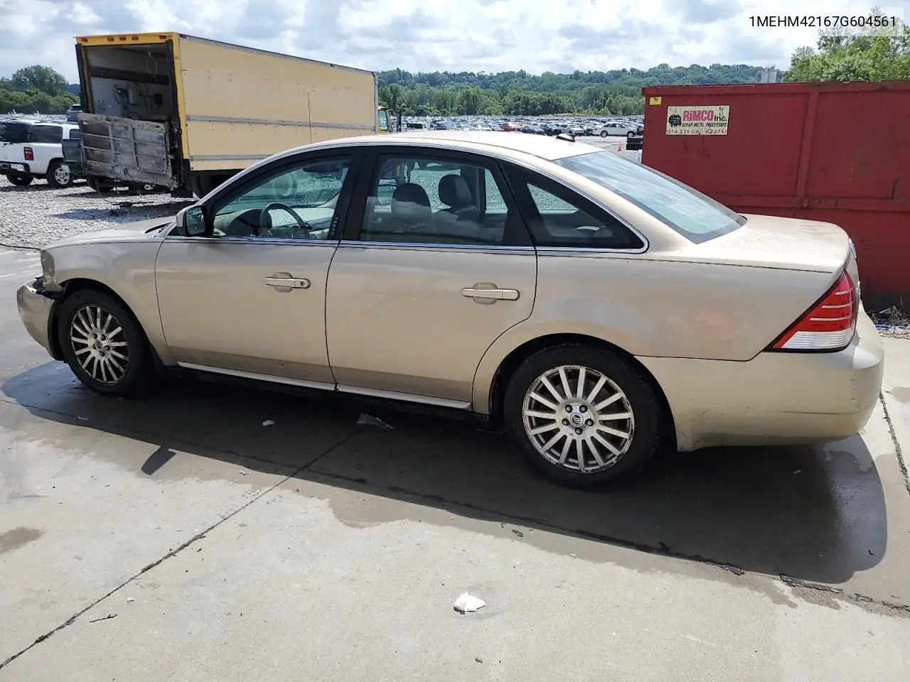 2007 Mercury Montego Premier VIN: 1MEHM42167G604561 Lot: 64847095