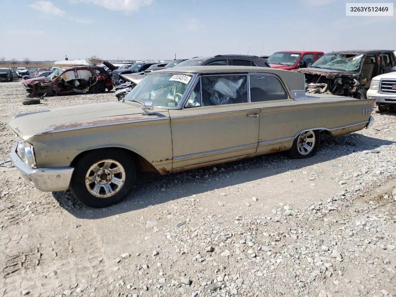 1963 Mercury Monterey VIN: 3263Y512469 Lot: 74618664