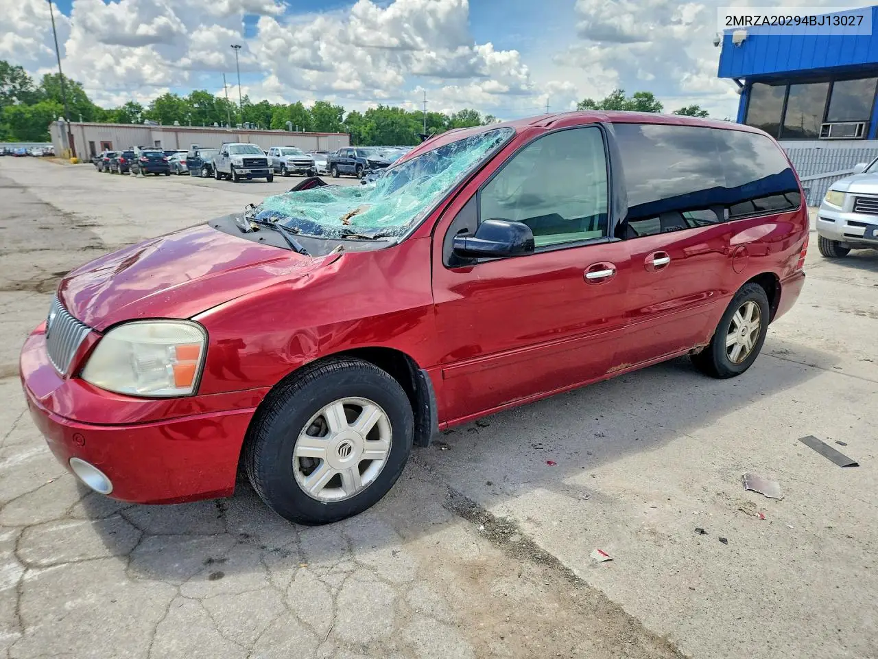 2004 Mercury Monterey VIN: 2MRZA20294BJ13027 Lot: 57583416