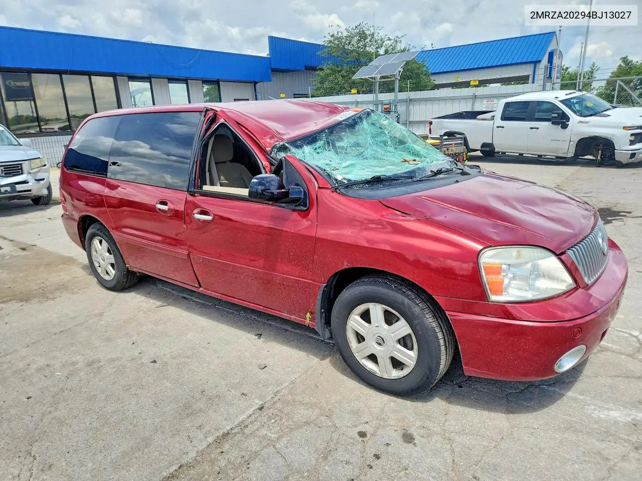 2004 Mercury Monterey VIN: 2MRZA20294BJ13027 Lot: 57583416