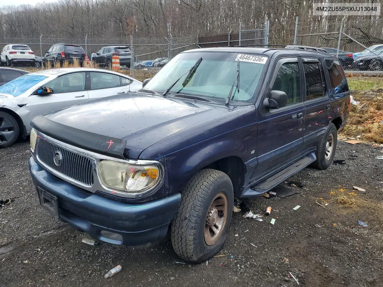 1999 Mercury Mountaineer VIN: 4M2ZU55P5XUJ13048 Lot: 46467336