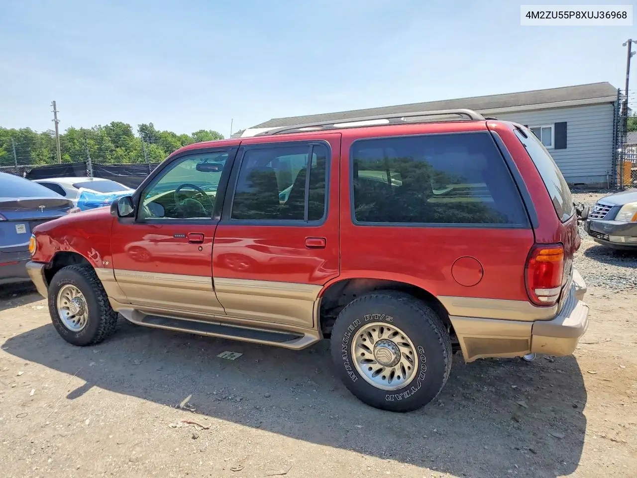 1999 Mercury Mountaineer VIN: 4M2ZU55P8XUJ36968 Lot: 59264366
